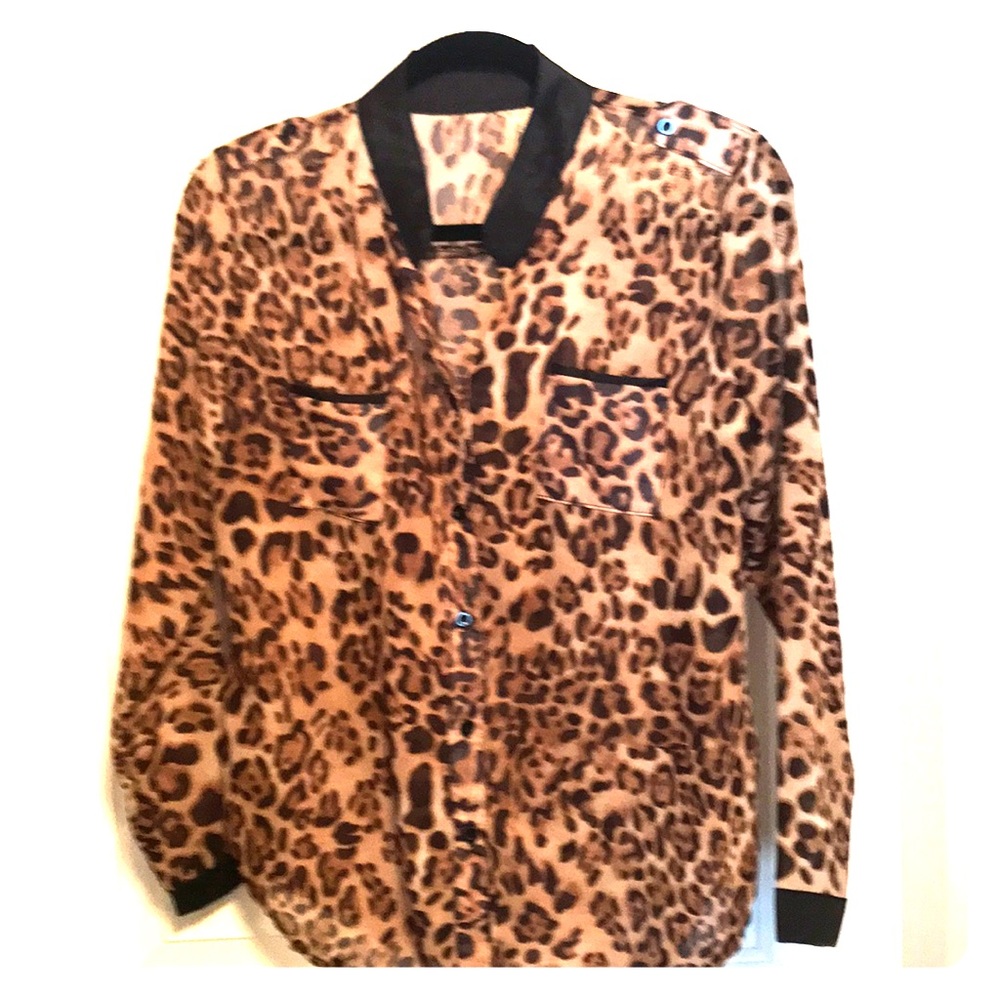 Leopard Blouse